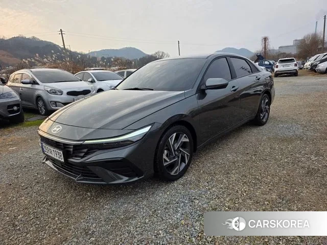 Hyundai The New Avante (CN7) 2023 Серый из Кореи