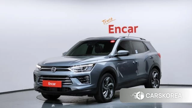 Ssangyong Beautiful Korando 2019 Белый из Кореи