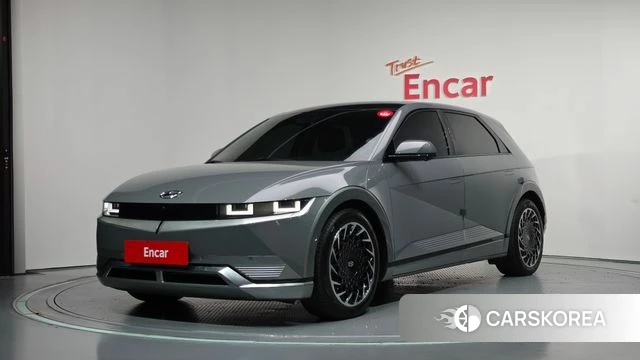 Hyundai Ionic 5 2021 Серебристо-серый из Кореи