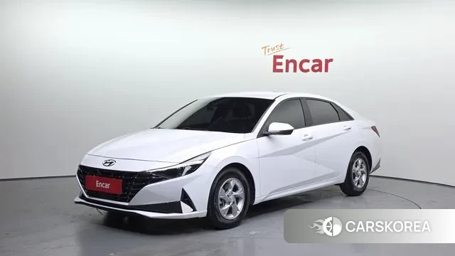 Hyundai Avante (CN7) 2020 Белый из Кореи