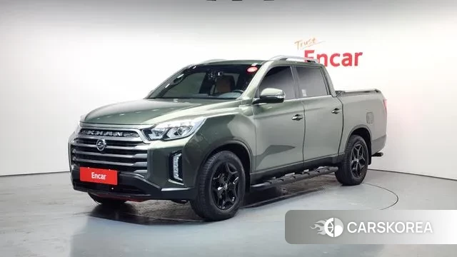 Ssangyong The New Rexton Sports Cannes 2022 Зеленый из Кореи