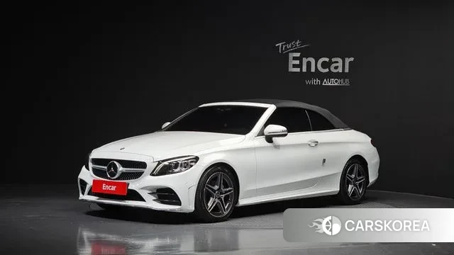 Mercedes-Benz C-Class W205 2021 Белый из Кореи