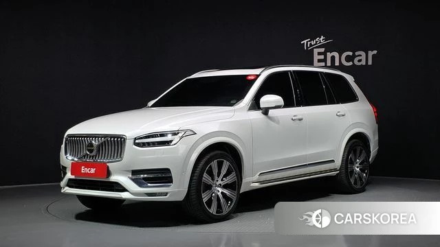 Volvo XC90 second Generation 2021 Белый из Кореи