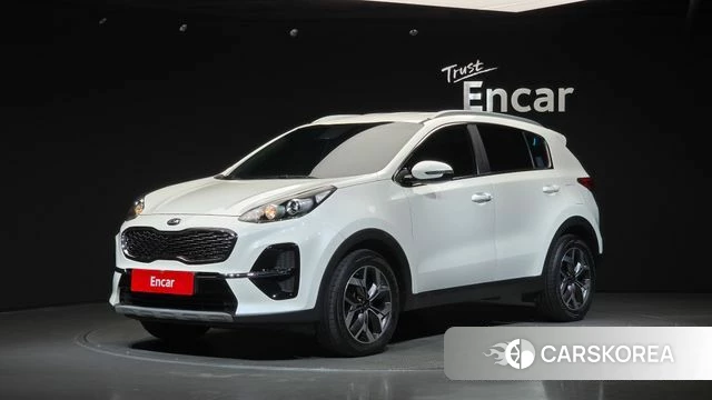 Kia Sportage The Bold 2019 Белый из Кореи