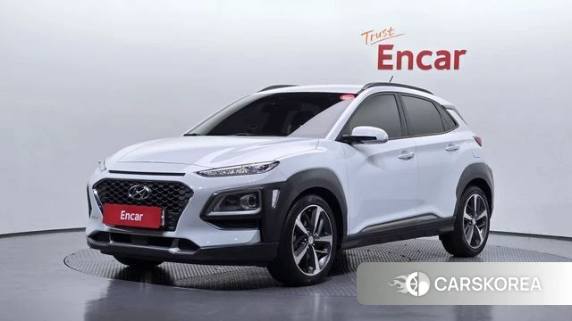 Hyundai Kona 2018 Белый из Кореи