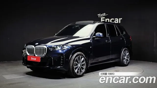 BMW X5 (G05) 2024 Синий из Кореи