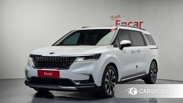 Kia Carnival 4th generation 2021 Белый из Кореи