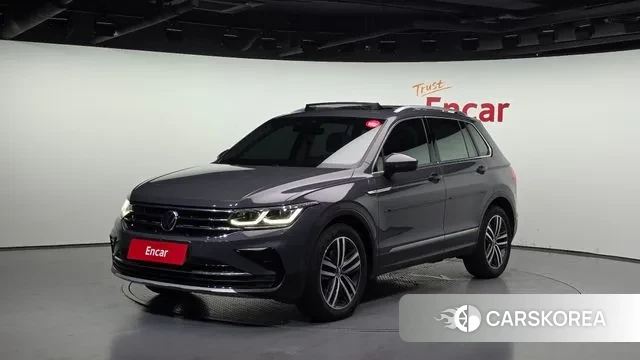 Volkswagen Tiguan second Generation 2021 Серый из Кореи