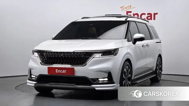 Kia Carnival 4th generation 2021 Белый из Кореи