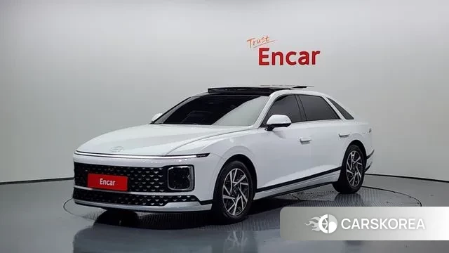 Hyundai Grandeur (GN7) 2023 Белый из Кореи