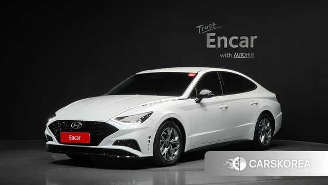 Hyundai Sonata (DN8) 2022 Белый из Кореи