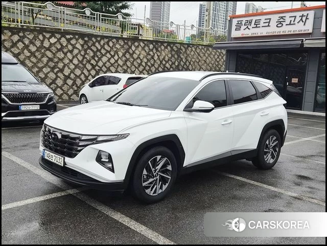 Hyundai Tucson (NX4) 2021 Белый из Кореи