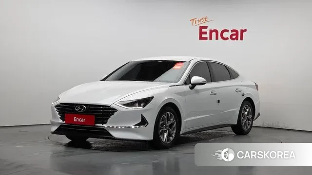 Hyundai Sonata (DN8) 2021 Белый из Кореи