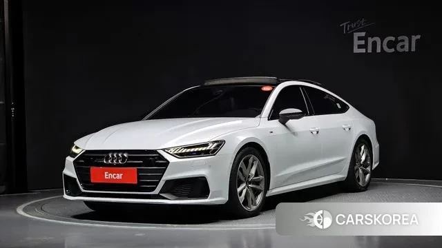 Audi A7 (4K) 2022 Белый из Кореи