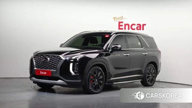 Hyundai Palisade 2022 Черный из Кореи