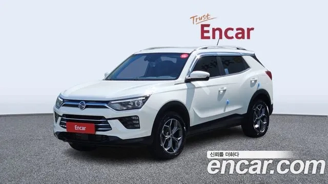 Ssangyong Beautiful Korando 2020 Белый из Кореи