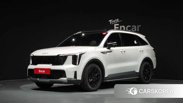 Kia The New Sorento 4th Generation 2024 Белый из Кореи