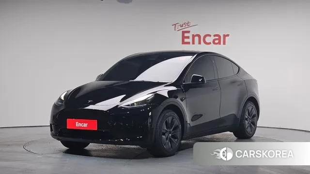 Tesla Model Y 2024 Черный из Кореи