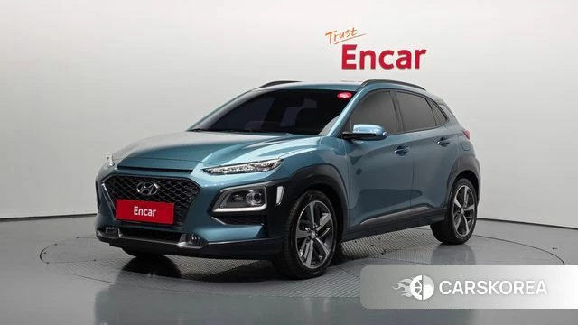 Hyundai Kona 2018 Синий из Кореи