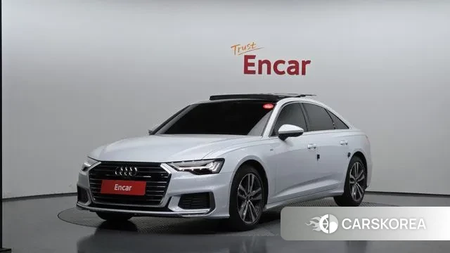 Audi A6 (C8) 2023 Белый из Кореи