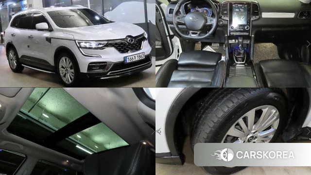 Renault Korea (Samsung) The New QM6 2021 Белый из Кореи