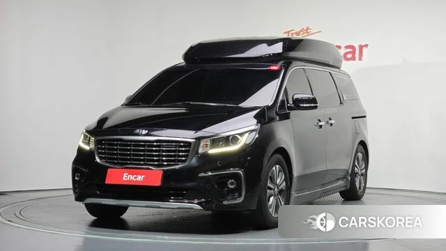 Kia The New Carnival 2019 Черный из Кореи
