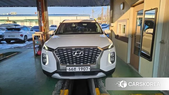 Hyundai Palisade 2019 Белый из Кореи