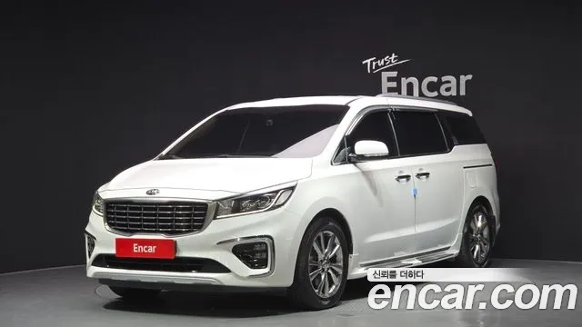 Kia The New Carnival 2019 Белый из Кореи