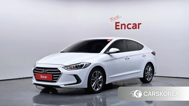Hyundai Avante AD 2018 Белый из Кореи
