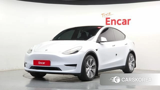Tesla Model Y 2024 Белый из Кореи