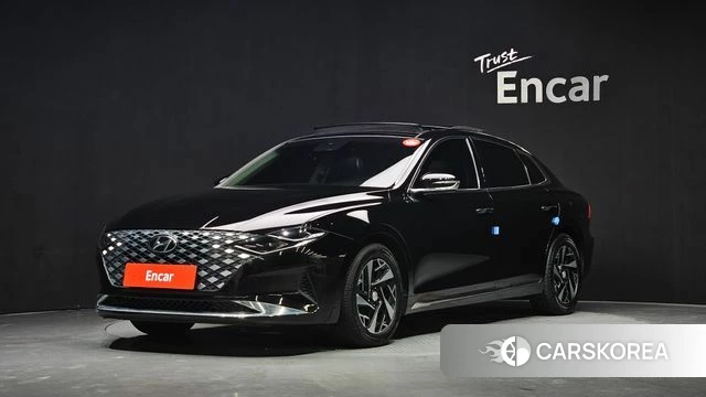 Hyundai The New Grandeur IG Hybrid 2022 Черный из Кореи