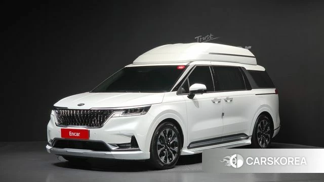 Kia Carnival 4th generation 2021 Белый из Кореи