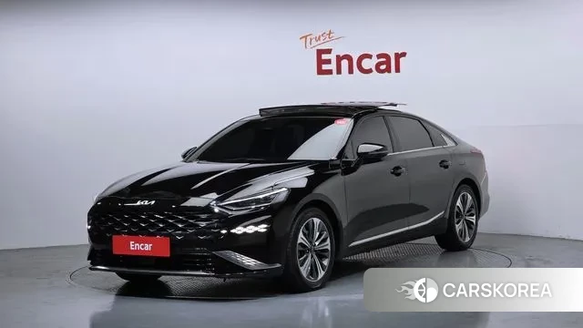 Kia K8 Hybrid 2022 Черный из Кореи