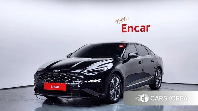 Kia K8 Hybrid 2022 Черный из Кореи