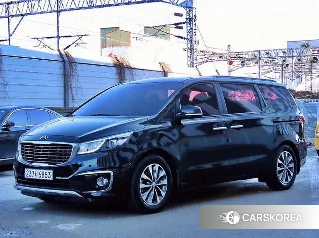 Kia All New Carnival 2018 Черный из Кореи