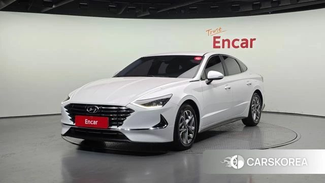 Hyundai Sonata (DN8) 2019 Белый из Кореи