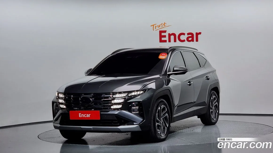 Hyundai The New Tucson Hybrid (NX4) 2024 Серый из Кореи