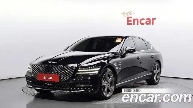 Genesis G80 (RG3) 2021 Черный из Кореи