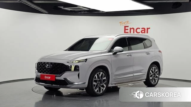 Hyundai The New Santa Fe 2021 Белый из Кореи