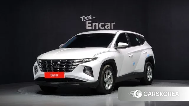 Hyundai Tucson (NX4) 2021 Белый из Кореи