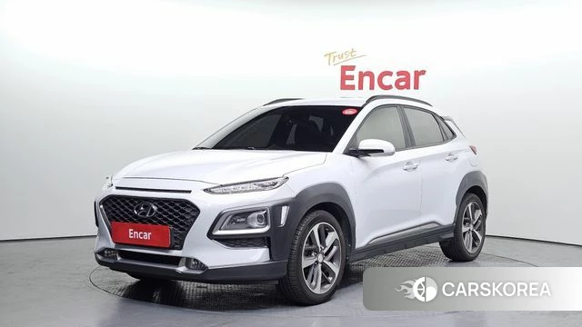 Hyundai Kona 2019 Белый из Кореи