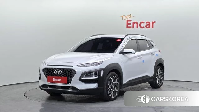 Hyundai Kona Hybrid 2020 Белый из Кореи