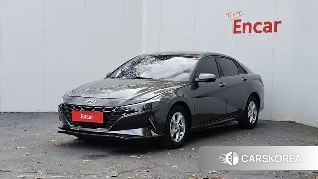 Hyundai Avante (CN7) 2022 Серый из Кореи