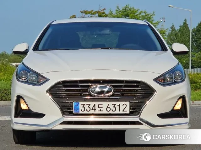 Hyundai Sonata New Rise 2018 Белый из Кореи