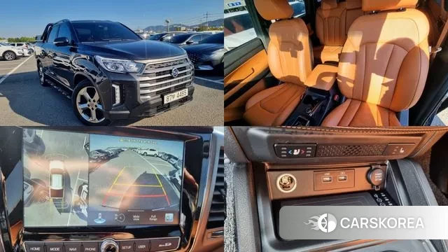 Ssangyong The New Rexton Sport 2022 Серый из Кореи