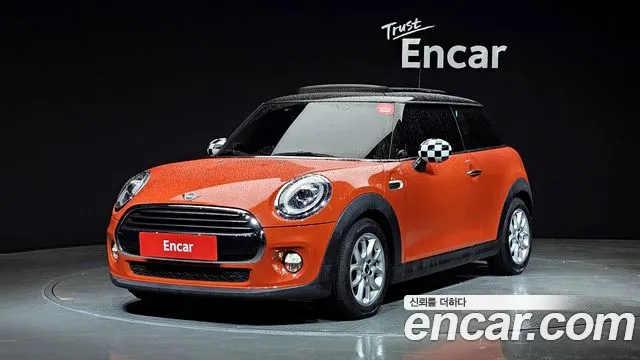 Mini Cooper 2018 Оранжевый из Кореи