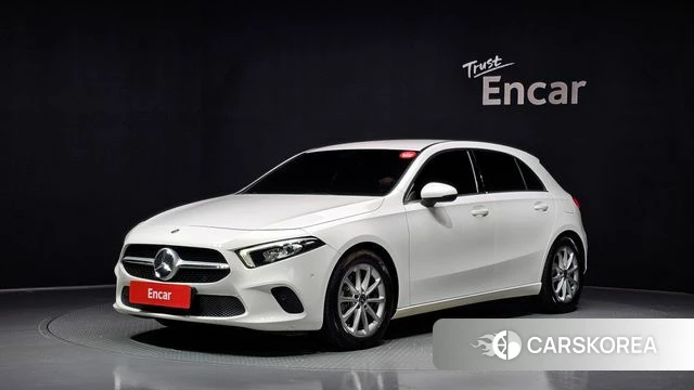 Mercedes-Benz A-Class W177 2019 Белый из Кореи