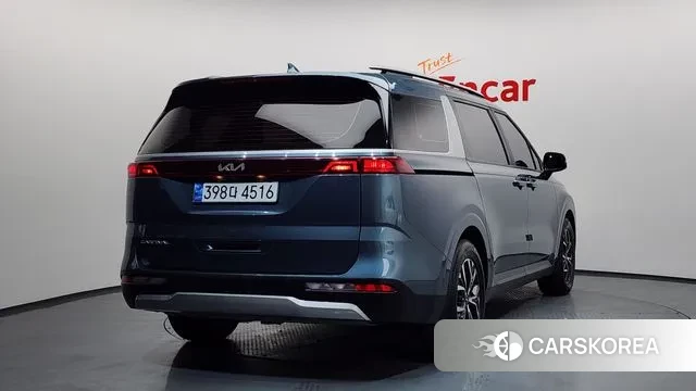 Kia Carnival 4th generation 2021 Небесно-голубой из Кореи