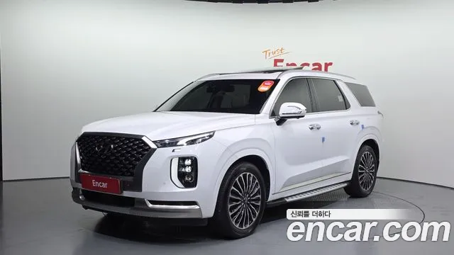 Hyundai Palisade 2021 Белый из Кореи