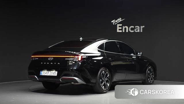 Hyundai Sonata D Edge (DN8) 2023 Черный из Кореи